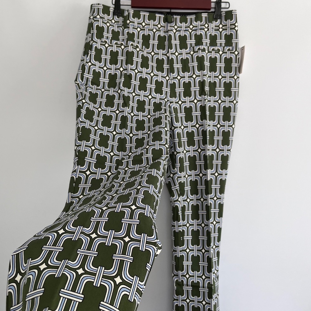 NWT Anthropologie Maeve Essential High-Rise Kick-Flare Pants size 12 - Picture 14 of 17